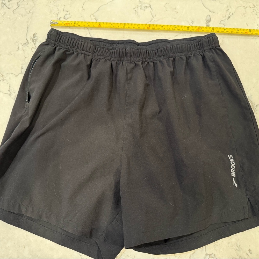 Brooks Men's Black Running Shorts